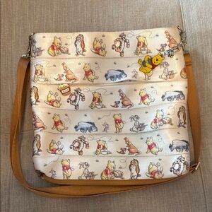 Harvey’s Winnie the Pooh Patterned crossbody Bag - Cream and Brown
